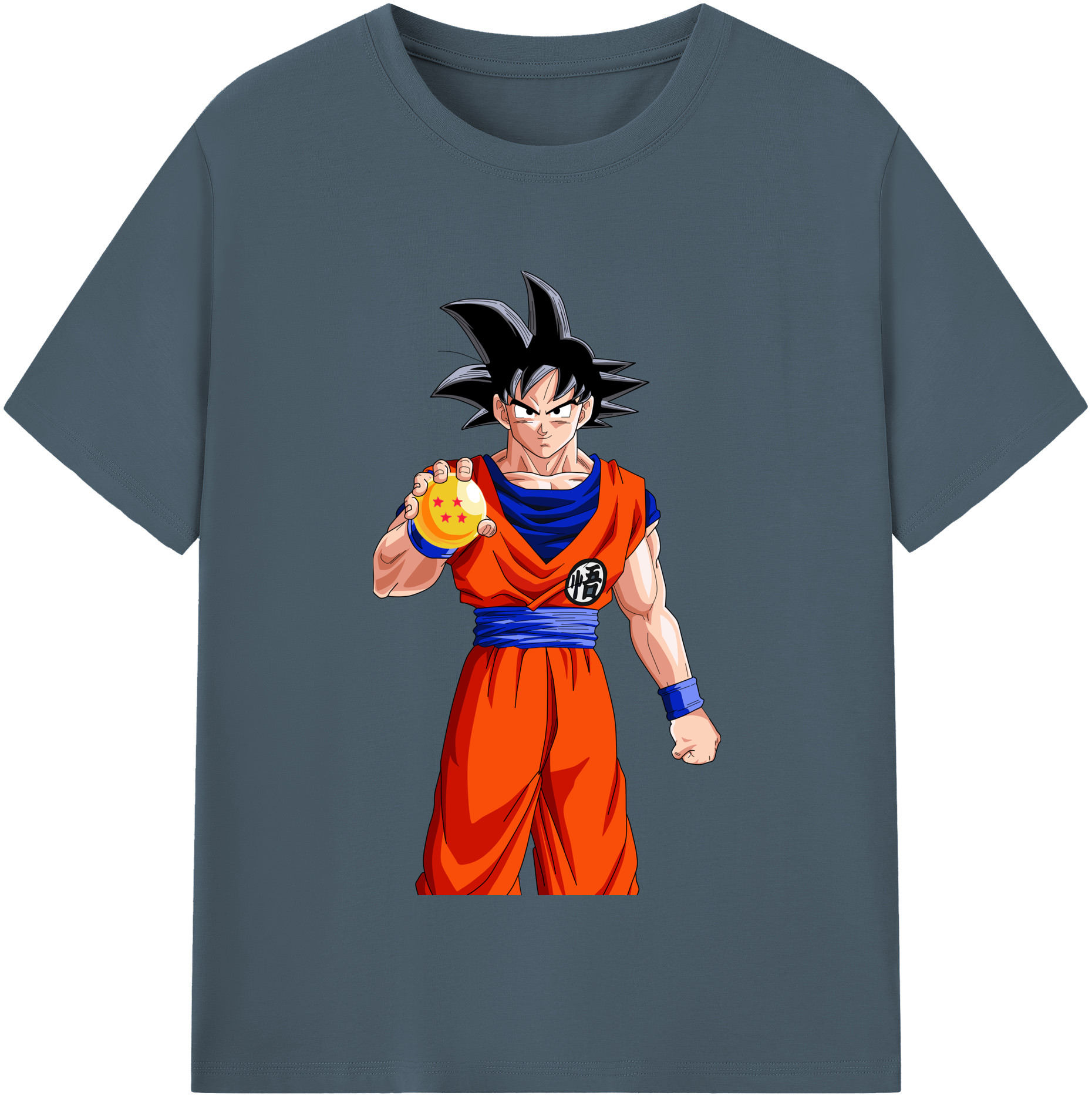 （画像用） ドラゴンボール 孫悟空（そん ごくう）Son Goku カカロット DRAGON BALL Kakarotto 綿100％半袖Tシャツ（フロントプリント）